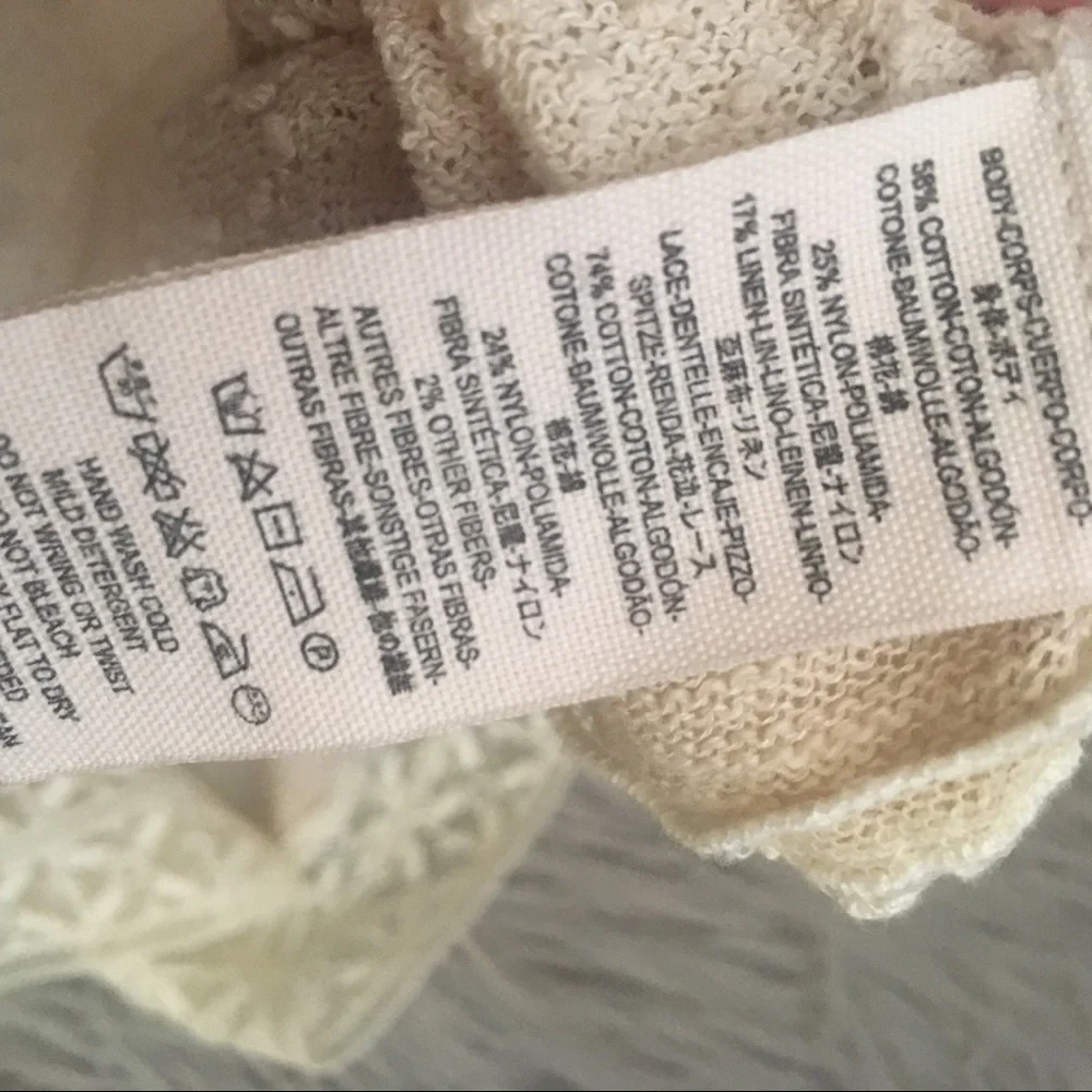 Free People semi sheer